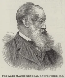 De overleden Generaal-majoor Anstruther, CB