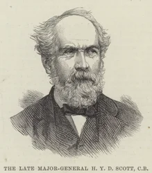 De overleden Generaal-majoor H Y D Scott, CB
