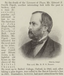 De overleden Mr. E F S Pigott