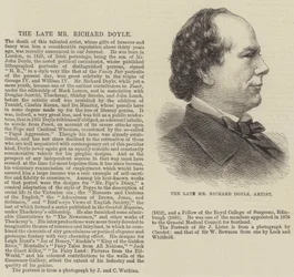 De wijlen Mr Richard Doyle, Kunstenaar