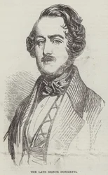 De overleden Signor Donizetti
