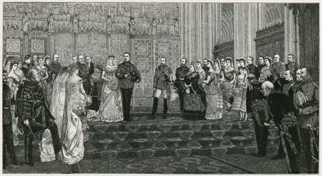 Het huwelijk van de hertog van Albany