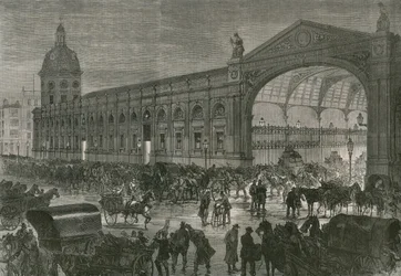 De vleesmarkt, Smithfield om twee uur 