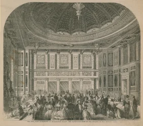 De nieuwe staatsappartementen in Buckingham Palace