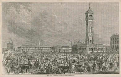 De nieuwe veemarkt, Copenhagen Fields, Londen