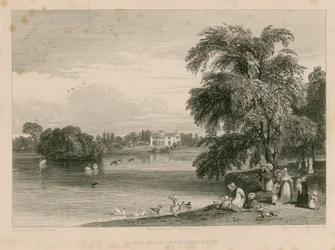 De villa van James Burton, architect