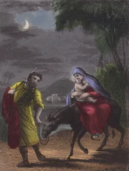 Sta op en vlucht, naar Egypte vlucht, met spoed ...