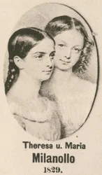 Theresa en Maria Milanollo