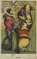 Dit kleine varkentje ging naar de markt