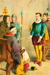 Thomas Hawkes voor bisschop Bonner