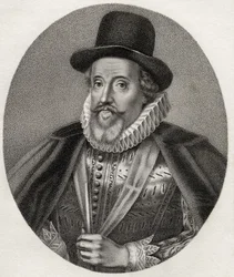 Thomas Howard, gegraveerd door Bocquet, illustratie uit 