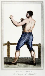 Tom Cribb (kleur litho)