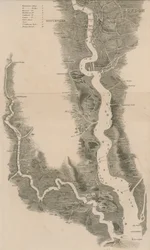 Tomblesons Panoramische Kaart van de Theems en Medway