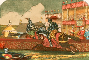 Toernooi op het veld van het Gouden Laken