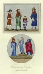 Reiskleding van de 14e eeuw