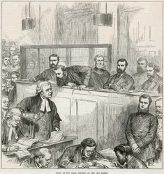 Proces van de Bankvervalsers in de Old Bailey