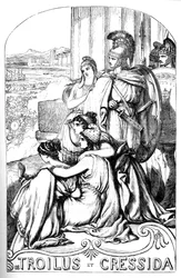 Troilus en Cressida - Illustratie in 
