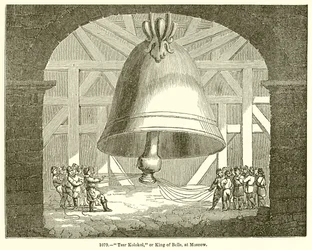 Tsar Kolokol, of Koning der Klokken, in Moskou