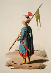 Turkse soldaat, uit 