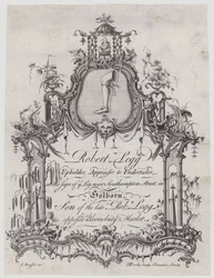 Stoffeerder, Robert Legg, handelskaart