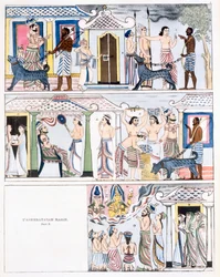 Usseeratanam Rajah, Deel I, uit De Geschiedenis en Doctrine van het Boeddhisme door Edward Upham, 1829