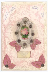 Victoriaanse Valentijnskaart