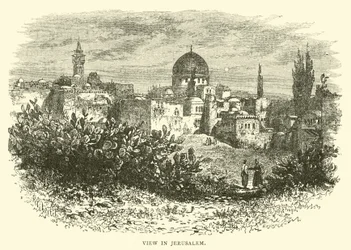 Uitzicht in Jeruzalem