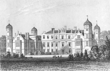 Uitzicht op Cobham Hall