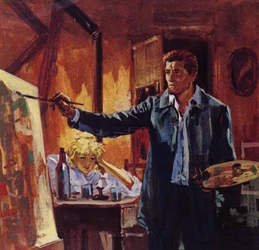 Vincent Van Gogh verhuisde naar Den Haag waar hij begon te schilderen