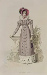 Wandeljurk, modeplaat uit Ackermanns Repository of Arts