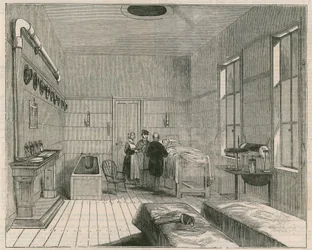 Afdeling van het ontvangsthuis van de Royal Humane Society