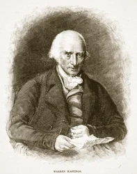 Warren Hastings, illustratie uit Cassells Illustrated History of England
