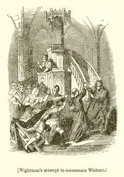 Wightmans poging om Wishart te vermoorden