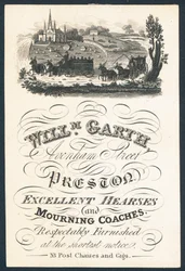 William Garth, leverancier van uitstekende lijkwagens en rouwkoetsen