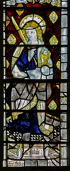 Raam NWtspt met St. Johannes