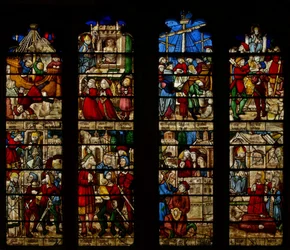 Raam SaEw met St. Nicolaas