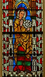 Raam met St. Catherine