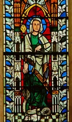 Raam met St. Margaret