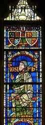 Raam met een genealogische figuur: Jozef