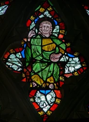 Raam n-5 met Christus