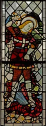 Raam met St. Michael