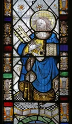 Raam nr. 5 met St. Petrus (modern?)