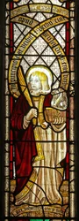 Raam s5 met de Evangelist: Sint Johannes
