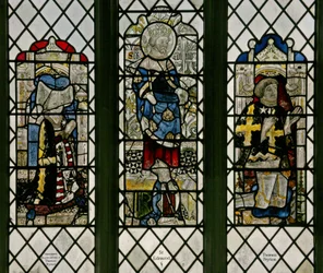 Raam w8 met Sint Edmund
