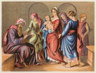 Zacharias met stomheid geslagen