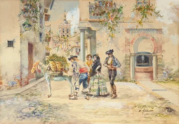 De straatverkoper