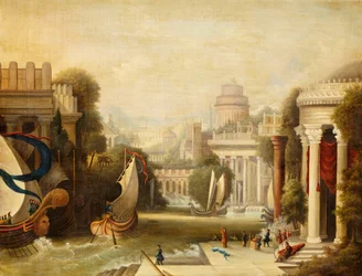 De inscheping van Odysseus, 1842-50