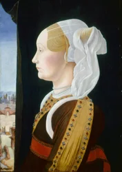 Bentivoglio-diptiek, rechter vleugel, scène