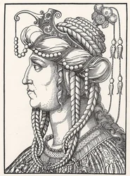 Portret van de vrouw van Suleiman de Grote