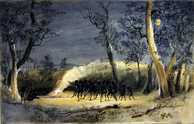 Een Inheemse Corroboree 